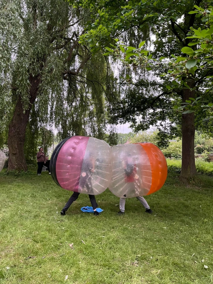 bubblevoetbal huren voor feesten en sportdagen