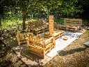 Reuzenjenga op loungeset.webp